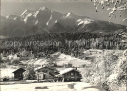 11635679 Flims Waldhaus Panorama Wintersportplatz Mit Piz Riein Flims Waldhaus - Autres & Non Classés