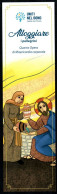 RELIGION - ITALIA - SEGNALIBRO / BOOKMARK UNITI NEL DONO - ALLOGGIARE I PELLEGRINI - QUARTA OPERA MISERICORDIA - I - Marque-Pages