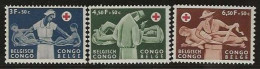 Congo   .   OBP    .    341/343    .    **      .  Postfris  .   /   .   Neuf Avec Gomme Et SANS Charnière - Neufs