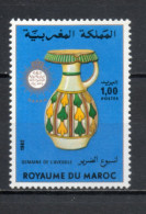 MAROC N°  924   NEUF SANS CHARNIERE  COTE  0.80€      SEMAINE DE L'AVEUGLE - Morocco (1956-...)