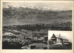 11635616 Wald ZH Alp Scheidegg Gasthaus Kurhaus Panorama Blick Gegen Urneralpen  - Altri & Non Classificati