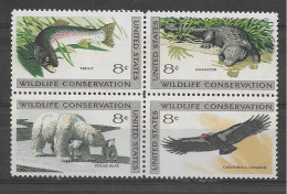 USA 1971.  Wildlife Sc 1427-30  (**) - Nuovi