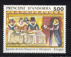 Andorra -Franc 1989 - Retablo Y=384 E=405 (**) - Unused Stamps