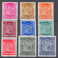 Andorra - 1982, Basica E=148-56 S=134-42 (**) - Stamps