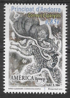 Andorra - 2012 America UPAEP Ed 399 (**) - Ongebruikt