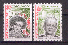 Europa 1980. Monaco Mi 1421-22  Sc 1227-28 Yv 1224-25 ( - 1980