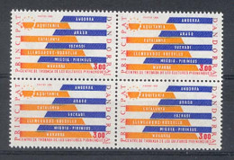 Andorra -Franc 1984 Culturas Pirenaicas Y=333 E=354 (**) Blo - Nuevos