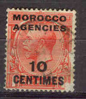 British Morocco 1934 - Sc 412 French Cur 10 Cts (o) - Marruecos (1956-...)