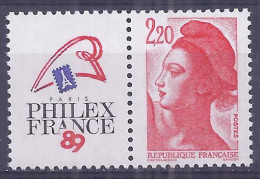 Francia 1987. YT = 2461 -  (**). Philexfrance 82 - Unused Stamps