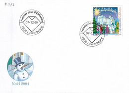 Luxembourg - FDC Weihnachten (8.377) - FDC