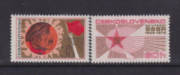 CZECHOSLOVAKIA  - 1972 Russian Revolution Set Never Hinged Mint - Neufs