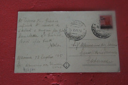 Messina Il Duomo 1945 Affrancatura Isolato Raro Con Sopra Stampa COVER Storia Postale - Messina