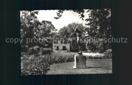 11635574 Winterthur Stadtgarten Mit Barockhaeuschen Denkmal Statue Winterthur - Otros & Sin Clasificación