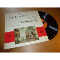 CARLO BERGONZI / ACHILLE BRASCHI - LEONCAVALLO : Paillasse / MASCAGNI : Cavalleria Rusticana VEGA Lp 1960's - Clásica