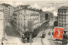 ALGERIE - ALGER - 143 - Boulevard Baudin Et Rue Charras - Collection Régence E. L. édit. Alger (Leroux) - - Algeri