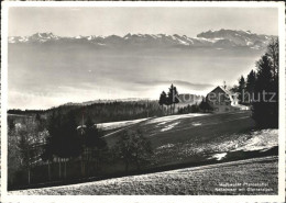 11635535 Egg ZH Hotel Hochwacht Pfannenstiel Nebelmeer Mit Glarner Alpen Egg ZH - Sonstige & Ohne Zuordnung