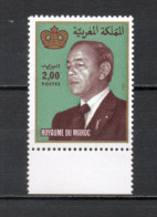 MAROC N°  938   NEUF SANS CHARNIERE  COTE  0.80€     ROI HASSAN II - Morocco (1956-...)