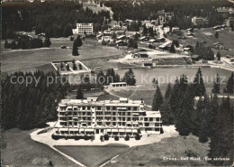 11635515 Crans-sur-Sierre Golf Hotel Vue Aerienne Crans-sur-Sierre - Sonstige & Ohne Zuordnung