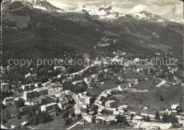 11635512 Crans-sur-Sierre Fliegeraufnahme Alpenpanorama Crans-sur-Sierre - Andere & Zonder Classificatie