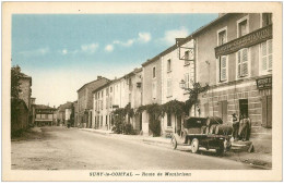 42 SURY-LE-COMTAL. Route De Montbrison  Hôtel Brun-Damon - Other & Unclassified