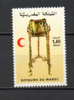 MAROC N°  945   NEUF SANS CHARNIERE  COTE  1.20€     CROISSANT ROUGE - Marokko (1956-...)