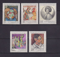 CZECHOSLOVAKIA  - 1972 Art Set Never Hinged Mint - Ungebraucht