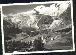 11635481 Saas-Fee Panorama Mit Allalingruppe Gletscher Walliser Alpen Saas-Fee - Andere & Zonder Classificatie