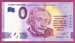 0-Euro XECA 2020-3 ALBERT EINSTEIN - IN EINER WELT OHNE ZINSEN IST MANCHES EINFACH ANDERS - Private Proofs / Unofficial