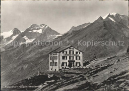 11635476 Saas-Fee Berghaus Plattjen Mit Fletschhorn Laquin Weissmies Walliser Al - Sonstige & Ohne Zuordnung