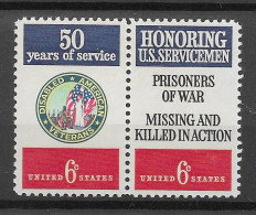USA 1970.  Servicemen Sc 1421-22  (**) - Unused Stamps