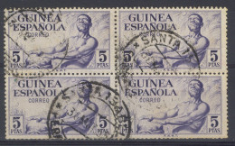 Spanish Guinea 1952. Indigena Ed 313 (o) Bloque - Ifni