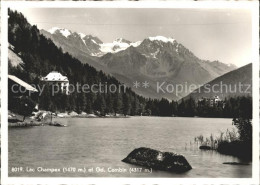 11635448 Champex-Lac Lac Et Le Grand Combin Walliser Alpen Champex-Lac - Andere & Zonder Classificatie