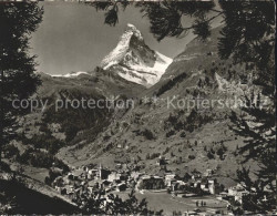 11635422 Zermatt VS Panorama Mit Matterhorn Walliser Alpen  - Other & Unclassified