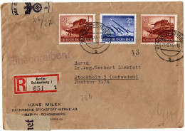 1,23 GERMANY, 1944, COVER TO SWEDEN - Covers & Documents