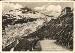 11635397 Gletsch Furkastrasse Berghotel Belvedere Rhonegletscher Gerstenhorn Rho - Andere & Zonder Classificatie