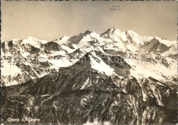 11635396 Crans-sur-Sierre Gebirgspanorama Walliser Alpen Mit Dom Crans-sur-Sierr - Altri & Non Classificati