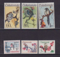 CZECHOSLOVAKIA  - 1972 Song Birds Set Never Hinged Mint - Nuevos