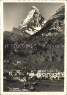 11635384 Zermatt VS Teilansicht Mit Matterhorn  - Altri & Non Classificati