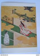 Japan Ukiyoe Woodblock Print Farbholzschnitt Tosa Mitsuyoshi Tale Of Genji Scenes From Hanano-en-chapter - Paintings