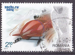 Rumänien Marke Von 2014 O/used (A5-13) - Gebraucht