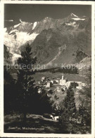 11635372 Saas-Fee Panorama Mit Mischabelgruppe Walliser Alpen Saas-Fee - Autres & Non Classés