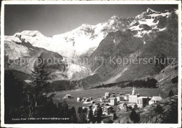 11635369 Saas-Fee Panorama Mit Mischabelgruppe Walliser Alpen Saas-Fee - Autres & Non Classés