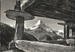 11635352 Zermatt VS Berghuette Blick Zum Matterhorn  - Sonstige & Ohne Zuordnung