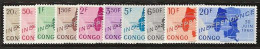Republique Congo   .   OBP    .    372/381   .    **      .  Postfris  .   /   .   Neuf Avec Gomme Et SANS Charnière - Unused Stamps