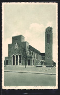 AK Friedrichshafen, Strassenpartie An Der Petrus-Canisius-Kirche  - Friedrichshafen