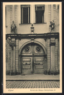 AK Erfurt, Portal Des Hauses, Futterstrasse 13  - Erfurt