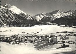 11635290 Samedan Gesamtansicht Mit Bernina Und Piz Languard Samedan  - Sonstige & Ohne Zuordnung