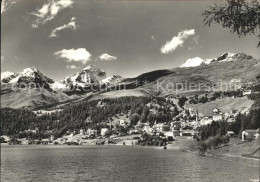 11635283 St Moritz GR Blick Gegen Piz Julier Und Piz Nair Moritzersee St. Moritz - Altri & Non Classificati