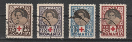 1945 - Croix Rouge/Reine Elena Mi No 827/830 - Used Stamps