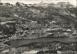 11635274 St Moritz GR Panorama Mit Moritzersee Und Alpen St. Moritz - Autres & Non Classés